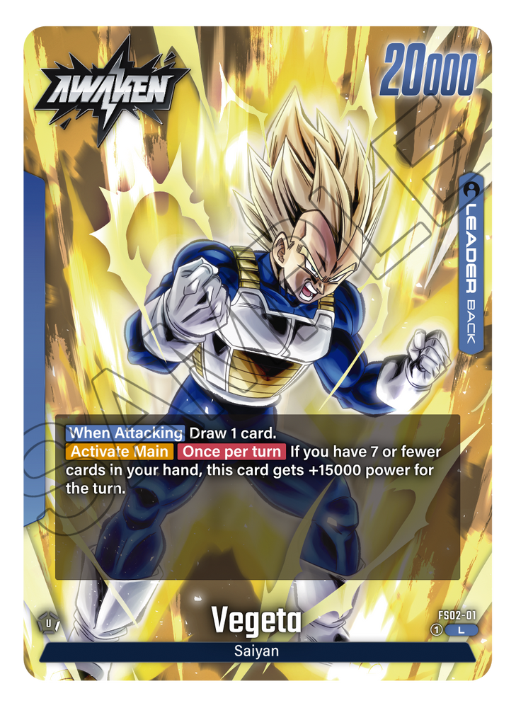 DBS TCG: Fusion World Starter Deck 02 - Vegeta (FS02)