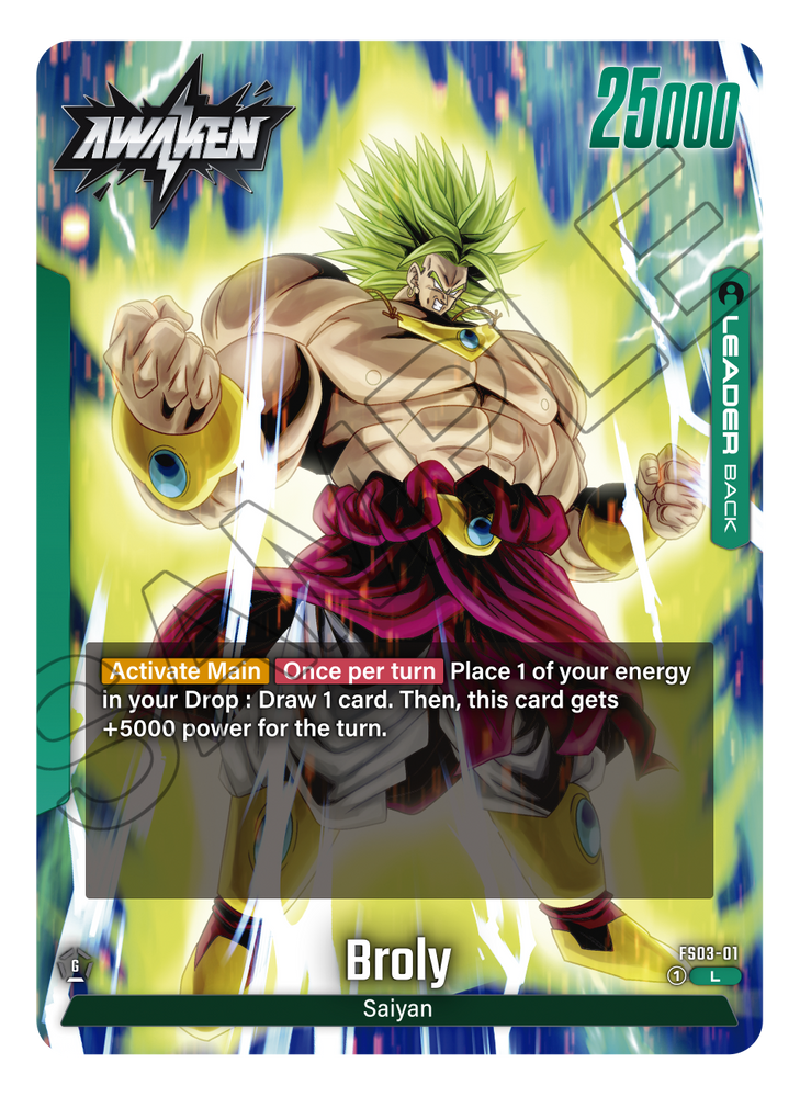 DBS TCG: Fusion World Starter Deck 03 -  Broly (FS03)