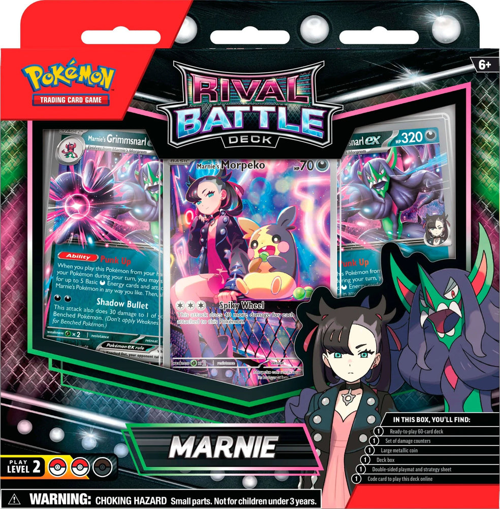 [PREVENTA] Pokemon TCG: Rival Battle Deck Marnie