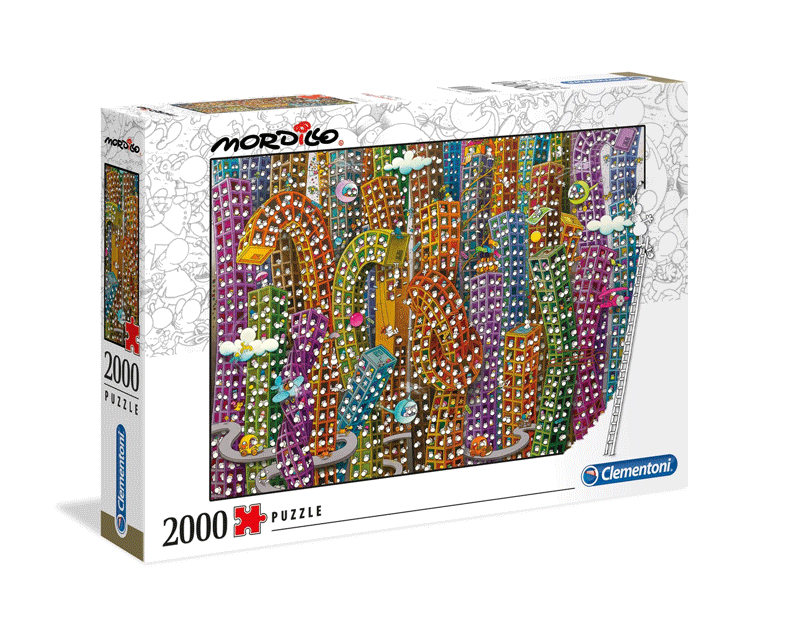 Mordillo Edificios 2000pcs