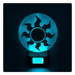 Lámpara Led MTG Símbolo Blanco I Base Reloj con Alarma