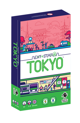 Juego de Mesa Next Station: Tokyo - Fractal