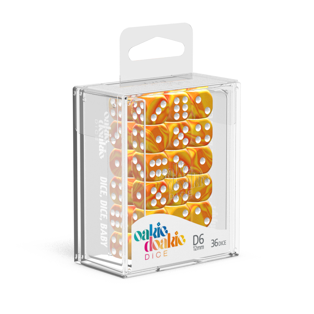 Oakie Doakie - D6 DICE 12 MM GEMIDICE (36 Dados) - Variedades