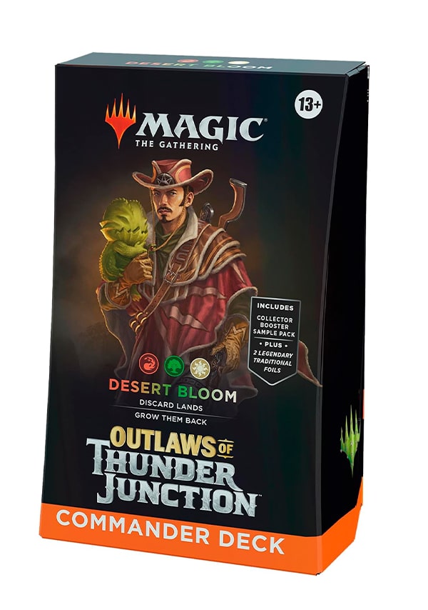 Magic The Gathering - Outlaws of Thunder Junction - Commander Deck (Desert Bloom)