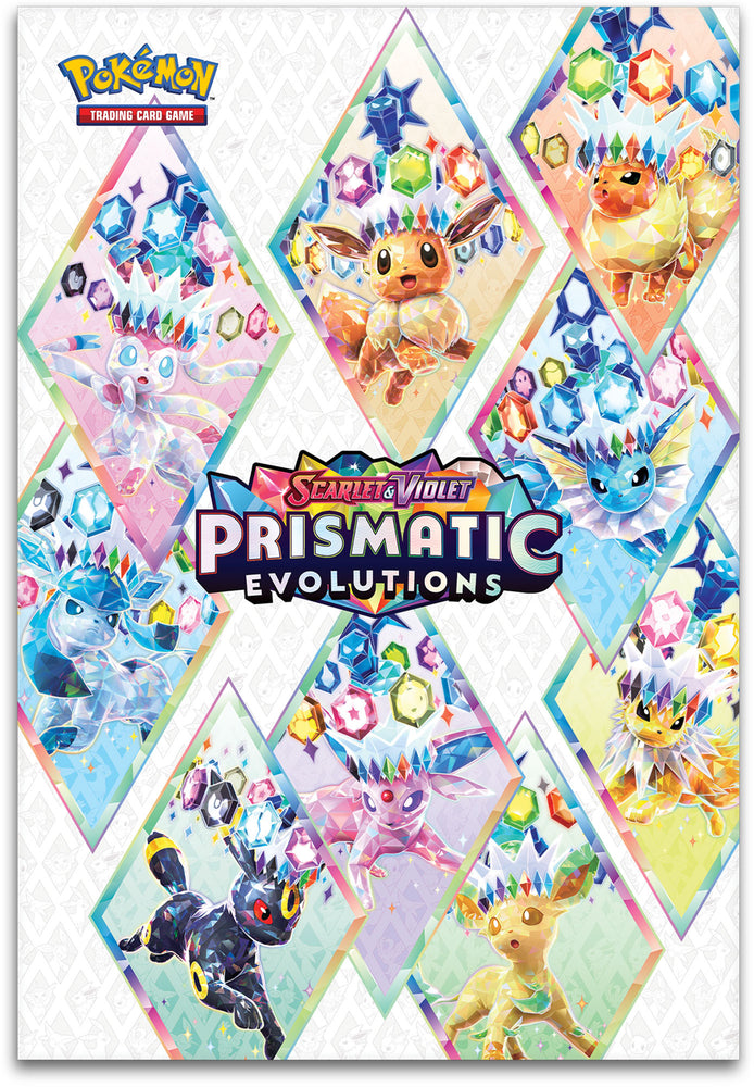 Pokemon TCG: Scarlet & Violet Prismatic Evolutions- Poster Collection