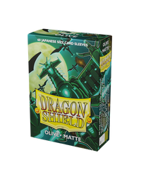 Protectores Dragon Shield - Japanese Matte - Olive