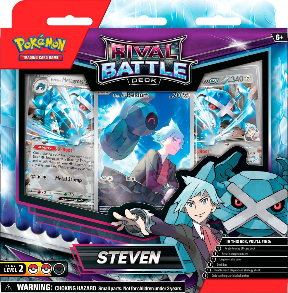 [PREVENTA] Pokemon TCG: Rival Battle Deck Steven