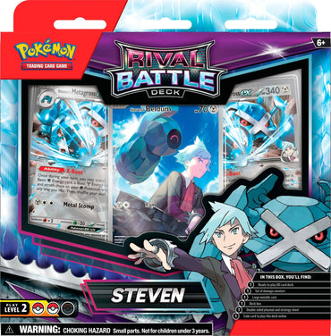 [PREVENTA] Pokemon TCG: Rival Battle Deck Steven