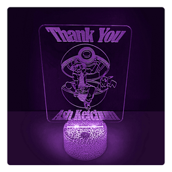 Lámpara Led Thank You Ash Base Agrietada