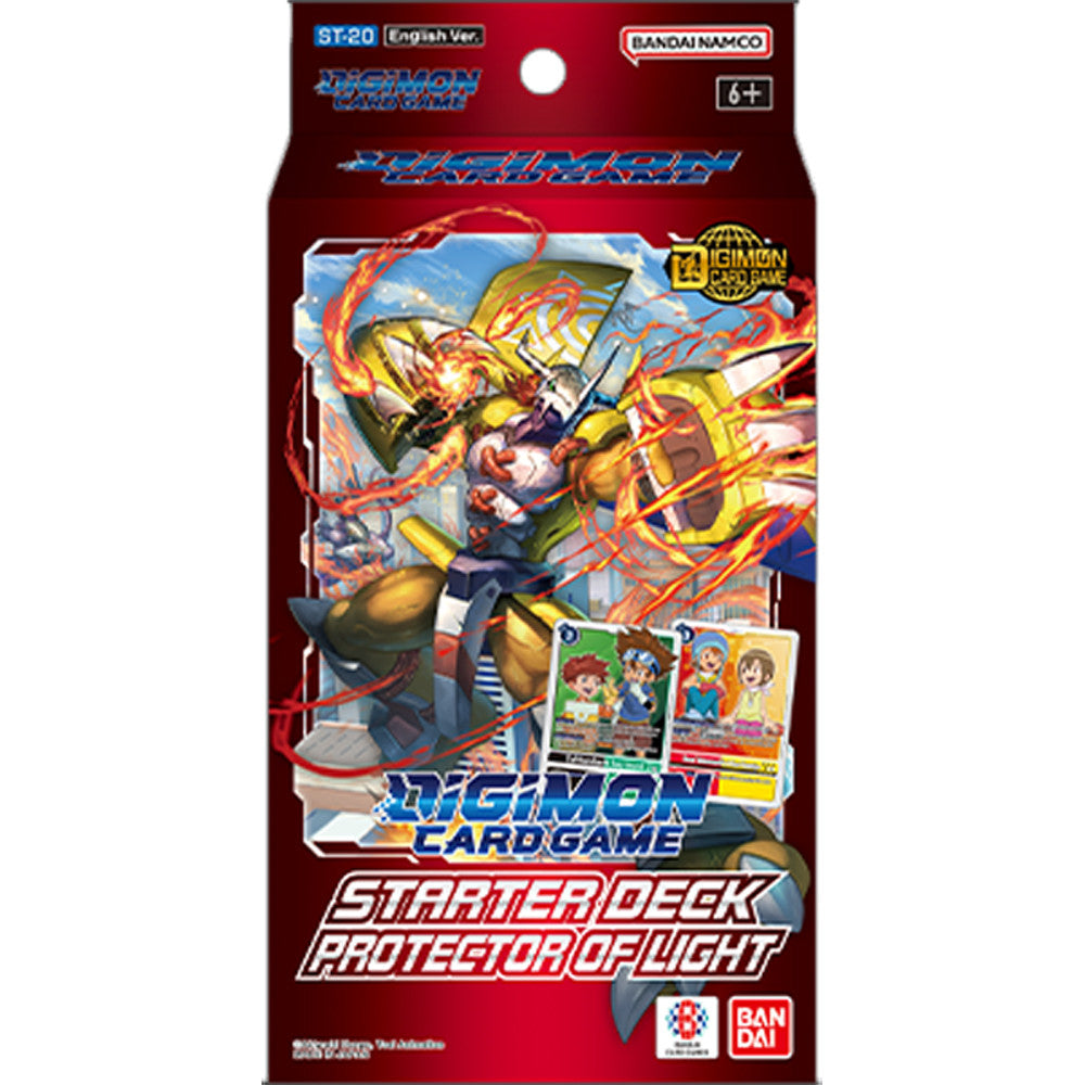 [PREVENTA] Digimon TCG: Protector of Light Starter Deck (ST-20)