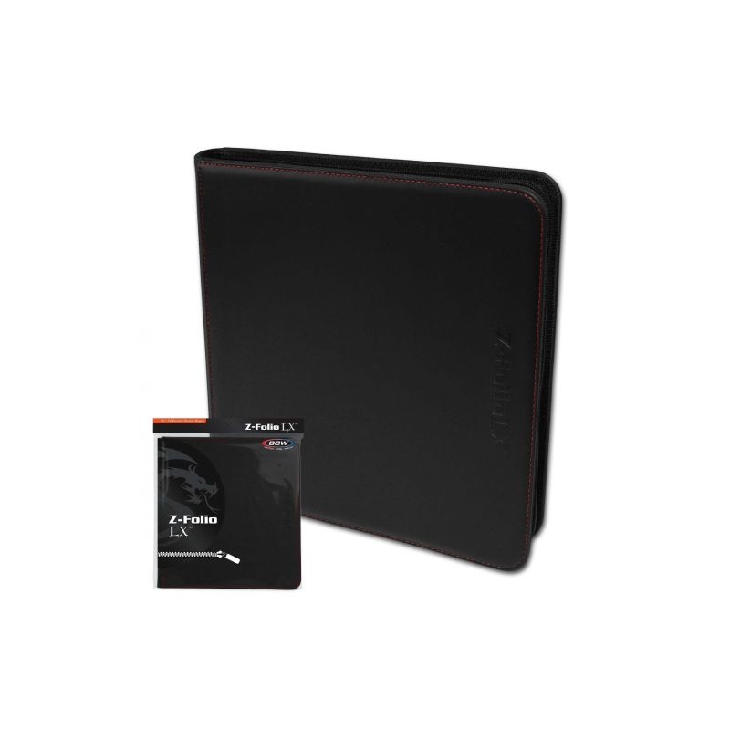 BCW - GAMING Z-FOLIO 12-POCKET LX ALBUM - Variedades