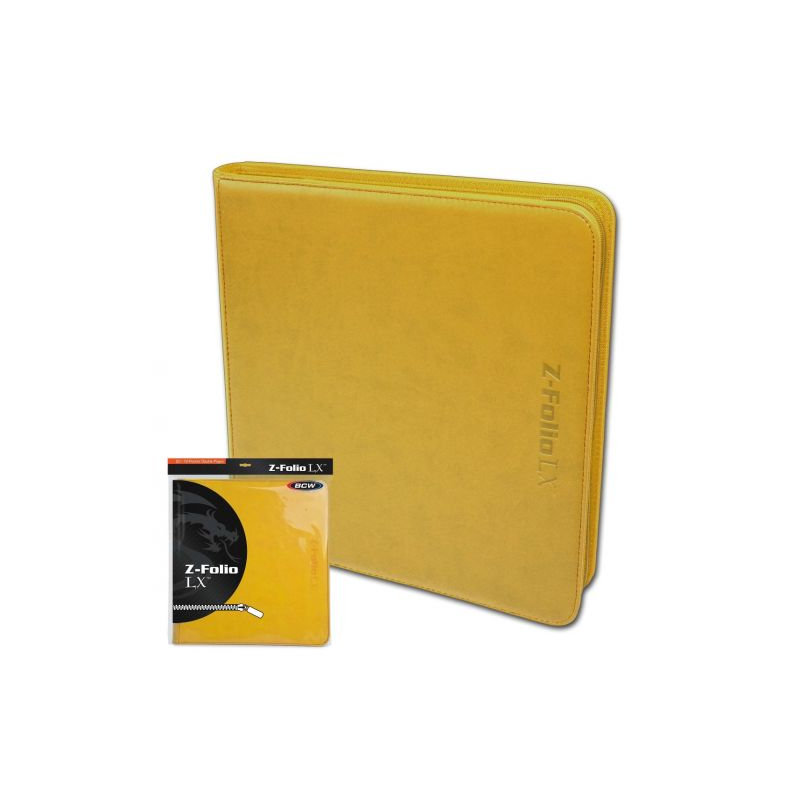 BCW - GAMING Z-FOLIO 12-POCKET LX ALBUM - Variedades