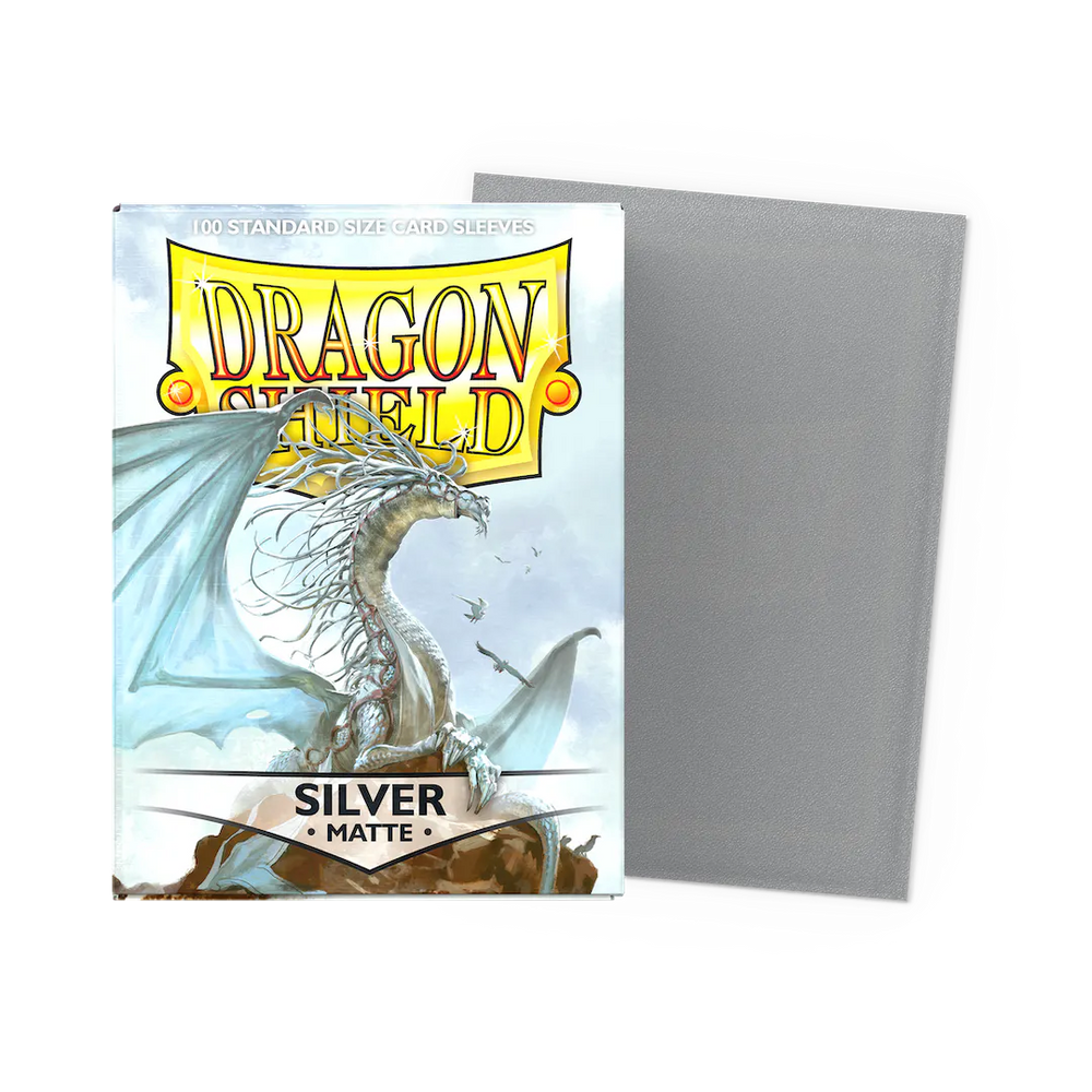 Protectores Dragon Shield - Standard Matte - Silver