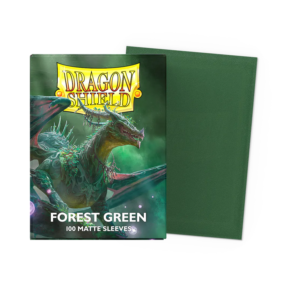 Protectores Dragon Shield - Standard Matte - Forest Green