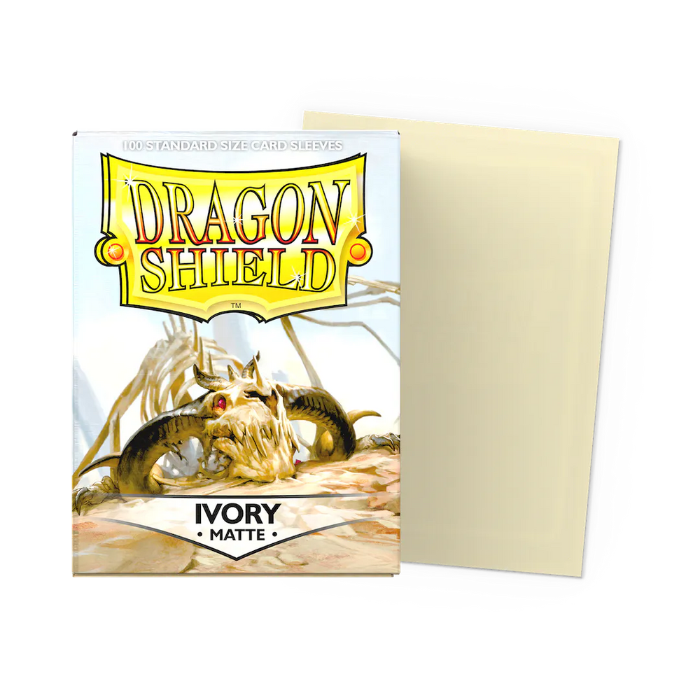 Protectores Dragon Shield - Standard Matte - Ivory