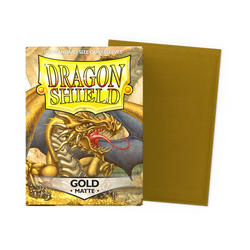 Protectores Dragon Shield - Standard Matte - Gold