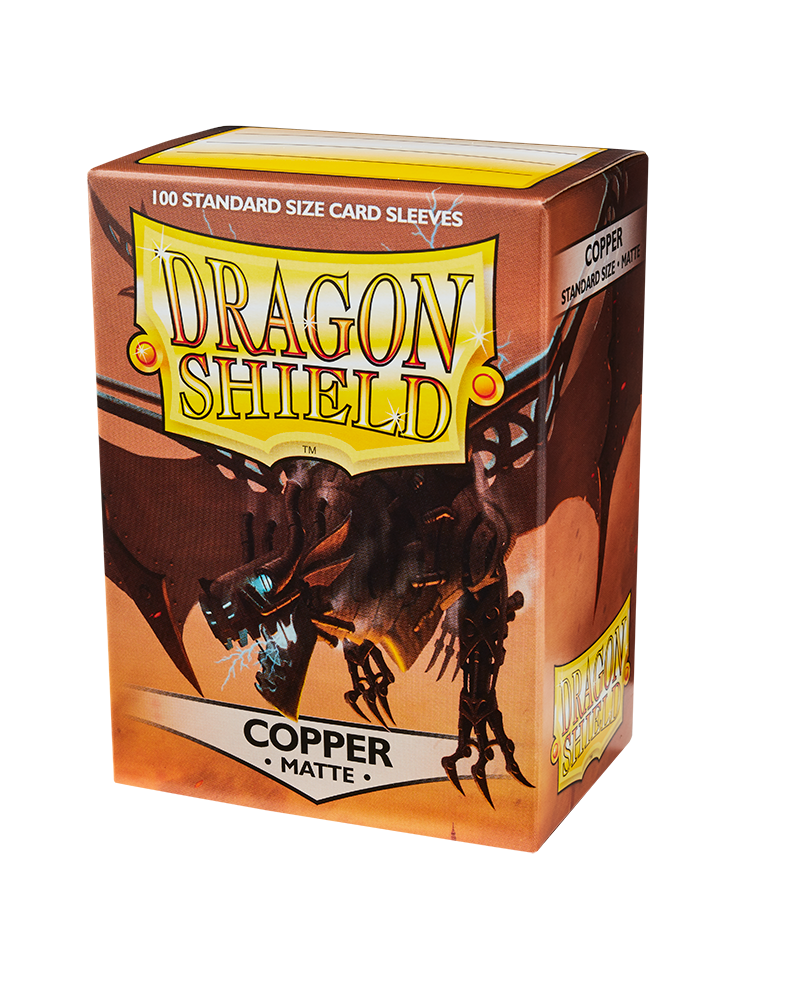 Protectores Dragon Shield - Standard Matte - Copper