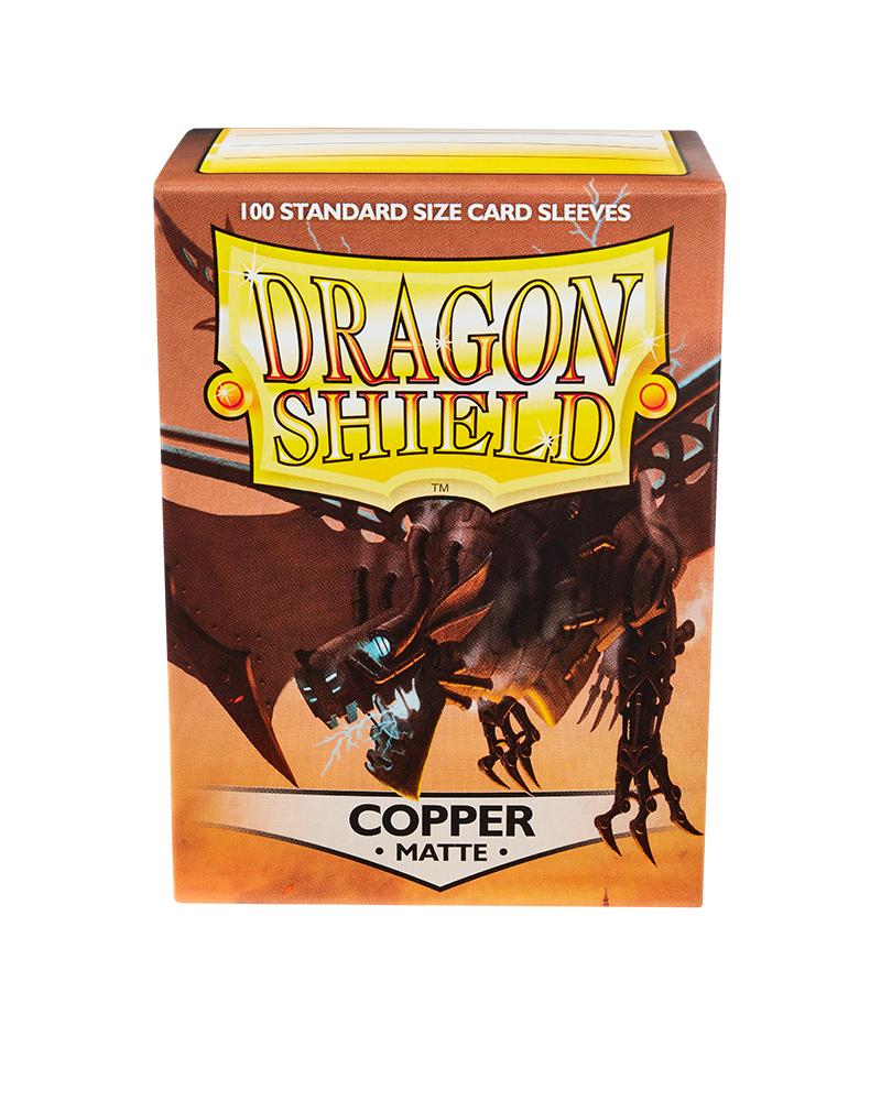 Protectores Dragon Shield - Standard Matte - Copper