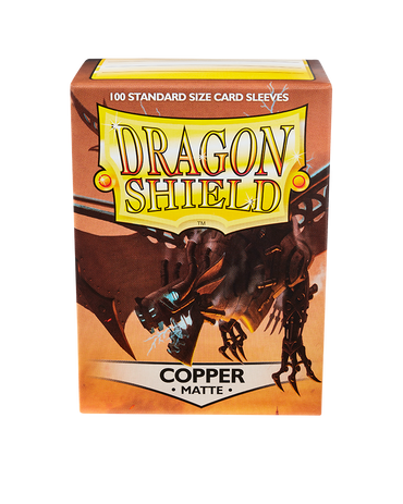 Protectores Dragon Shield - Standard Matte - Copper