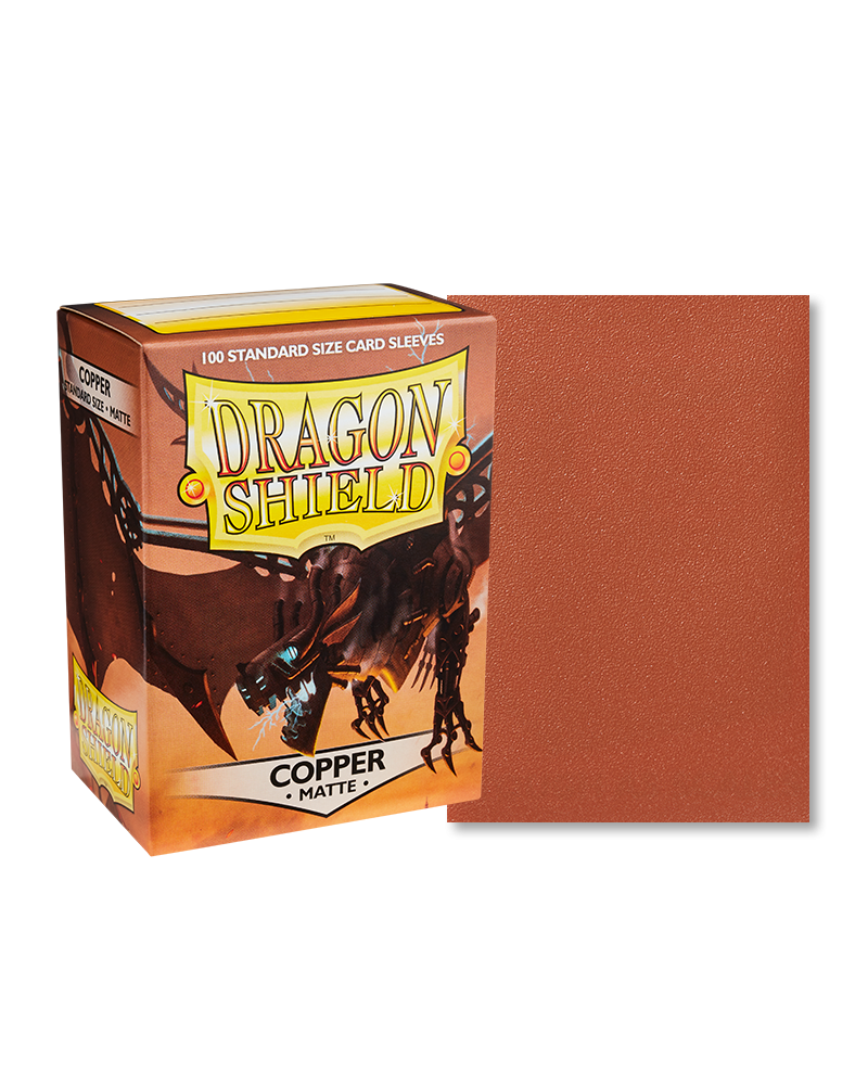 Protectores Dragon Shield - Standard Matte - Copper