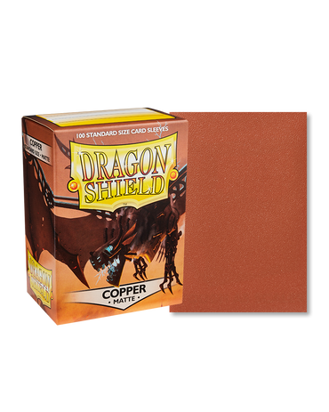 Protectores Dragon Shield - Standard Matte - Copper