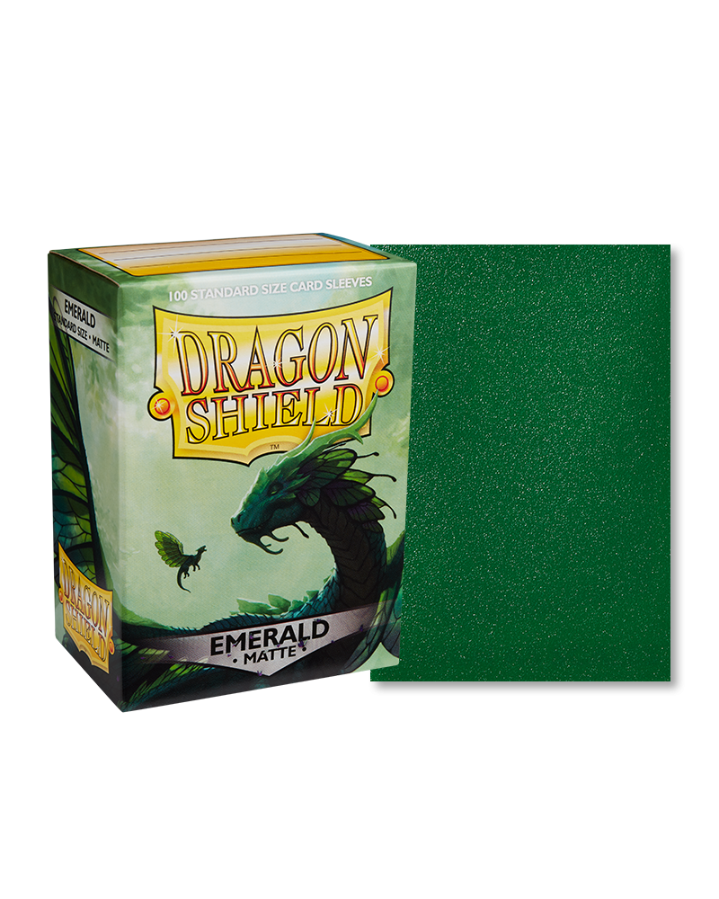 Protectores Dragon Shield - Standard Matte - Emerald