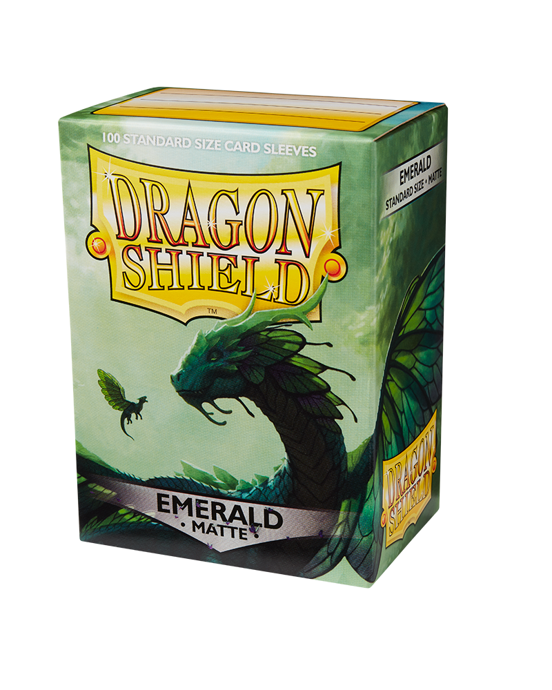 Protectores Dragon Shield - Standard Matte - Emerald