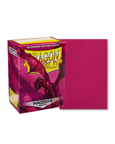 Protectores Dragon Shield Estandar Matte Magenta 100unid.