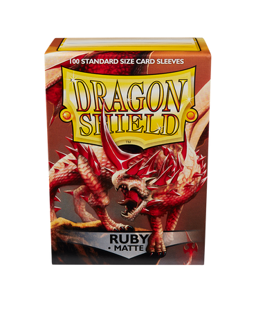 Protectores Dragon Shield - Estandar Matte - Ruby