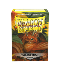 Protectores Dragon Shield - Standard Matte - Tangerine