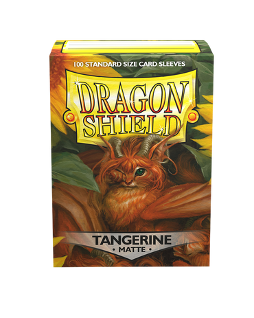 Protectores Dragon Shield - Standard Matte - Tangerine