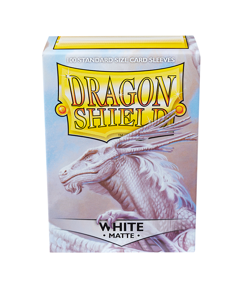 Protectores Dragon Shield - Standard Matte - White