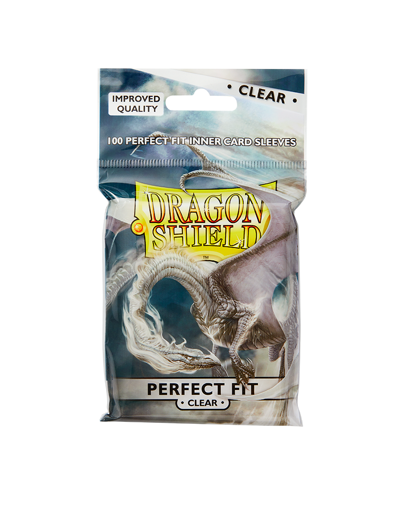 Dragon Shield - PerfectFit 100 - Toploader Clear