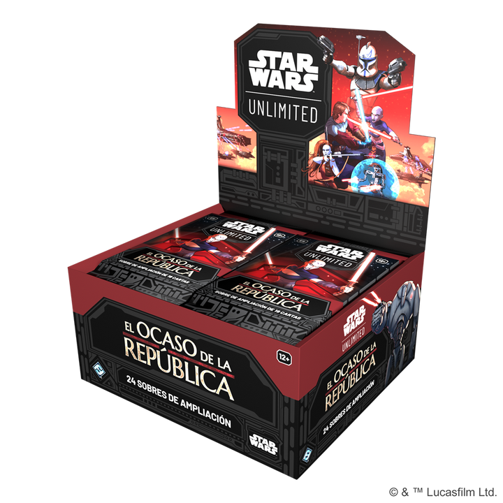 Star Wars - Twilight of the Republic - Booster Display (español)