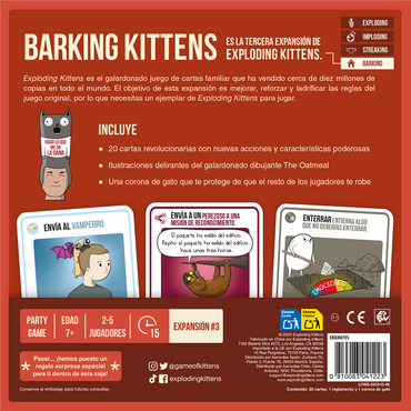 Exploding Kittens Barking Kittens