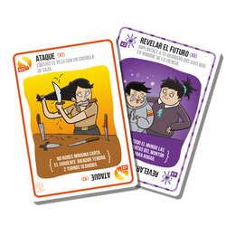 Juego De Mesa Exploding Kittens El Bien Vs El Mal - Asmodee