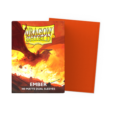 Protectores Dragon Shield - Estandar Dual Matte - Ember