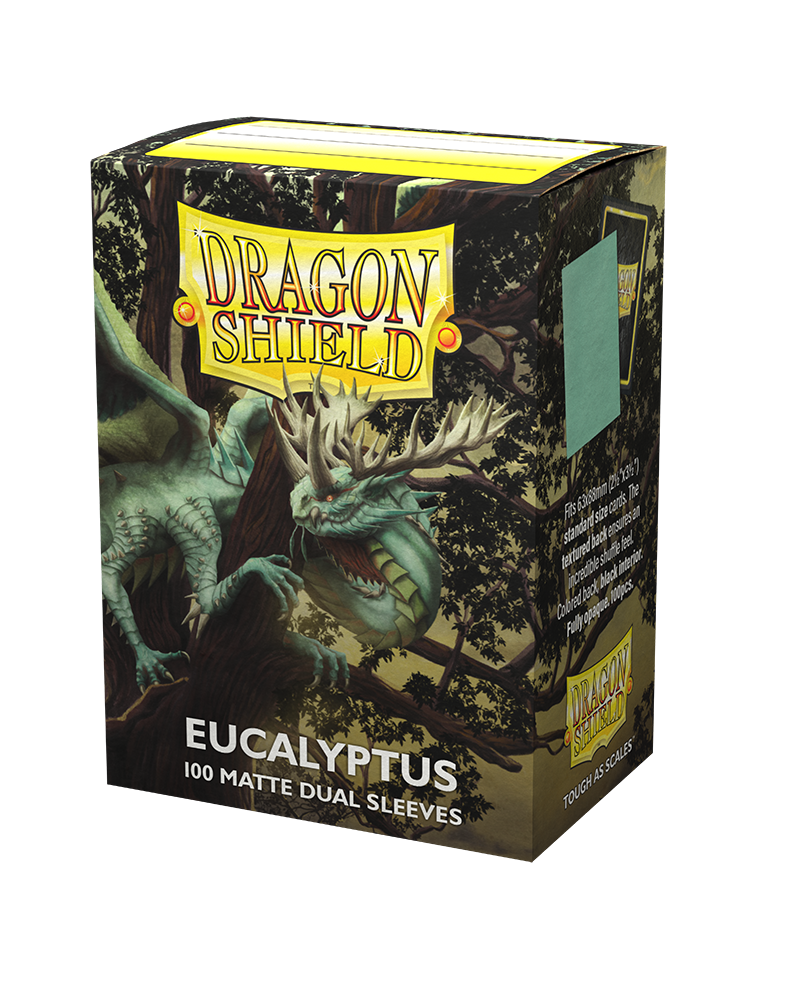 Protectores Dragon Shield - Standard Dual Matte - Eucalyptus