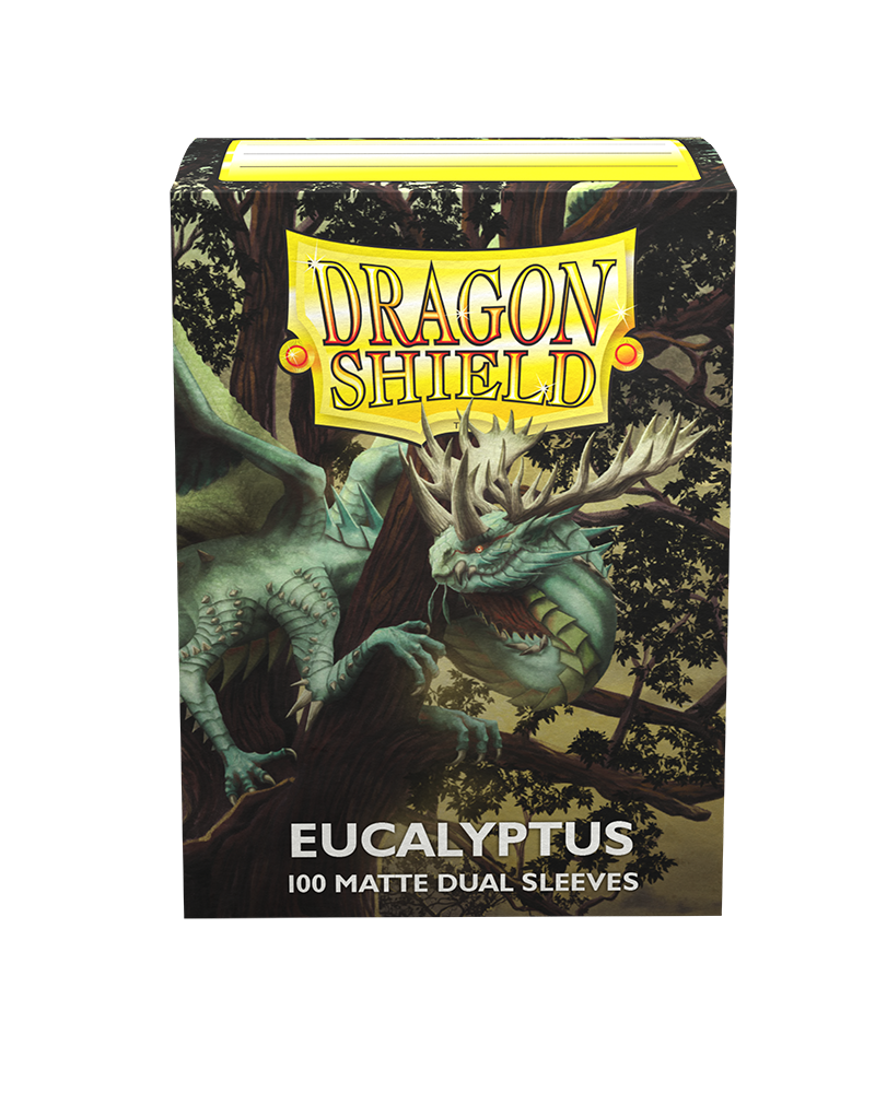 Protectores Dragon Shield - Standard Dual Matte - Eucalyptus