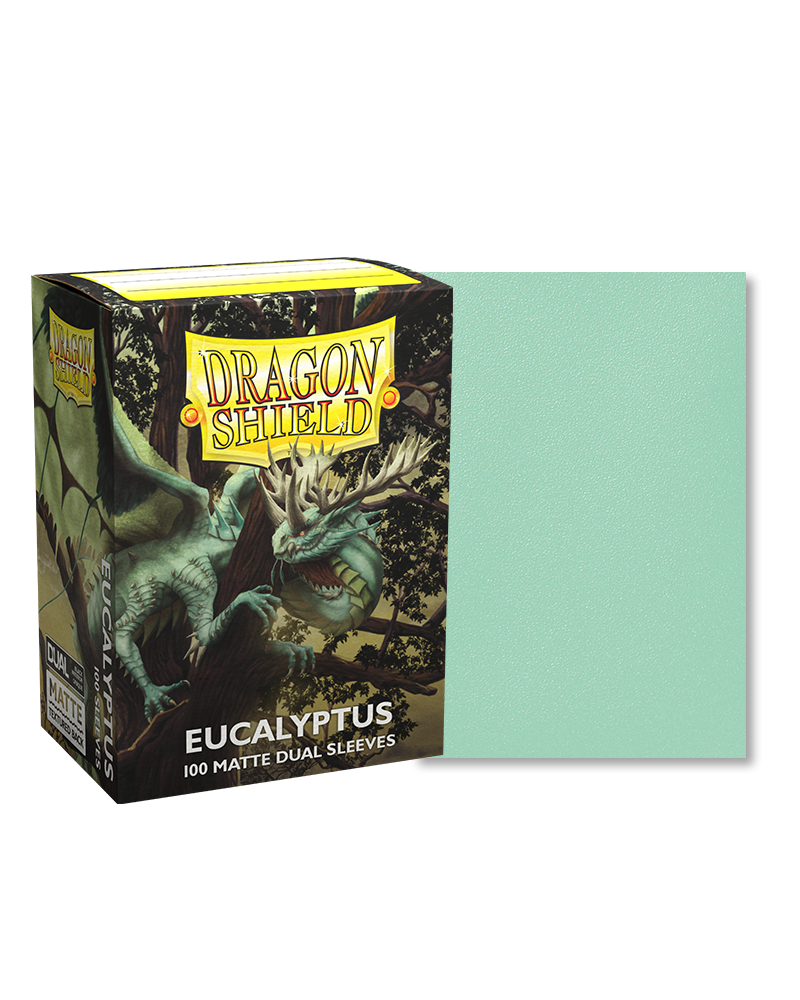 Protectores Dragon Shield - Standard Dual Matte - Eucalyptus