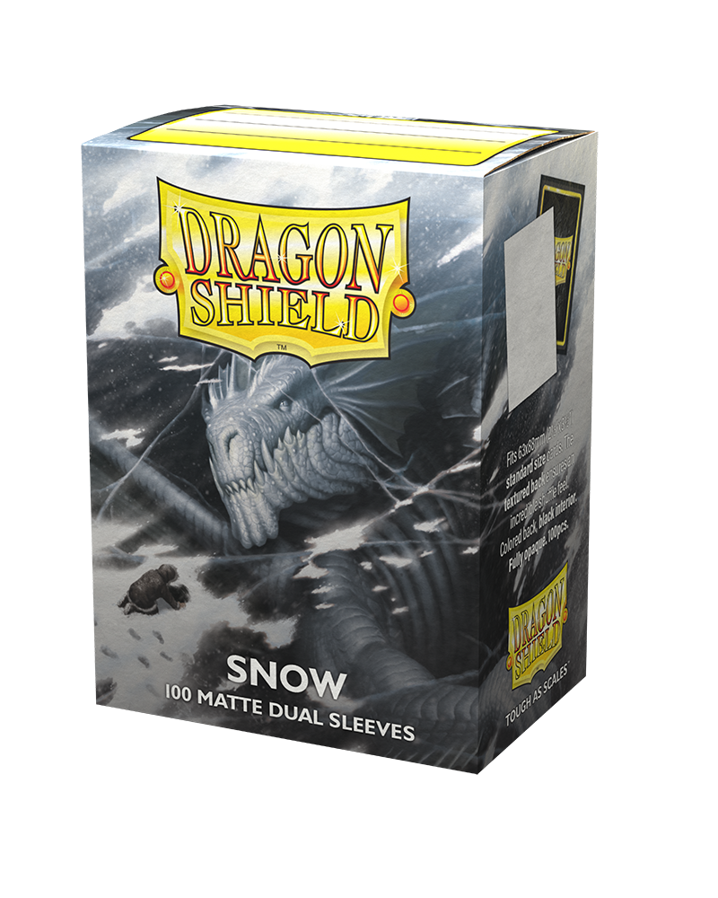 Protectores Dragon Shield - Standard Dual Matte - Snow