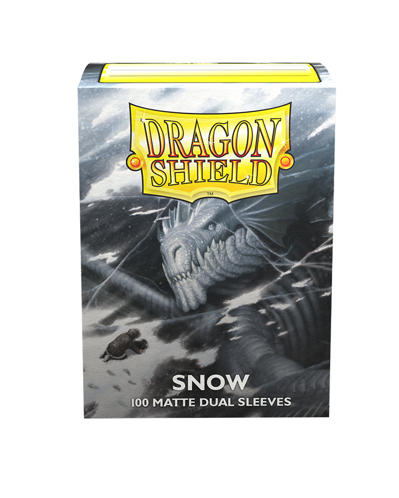 Protectores Dragon Shield - Standard Dual Matte - Snow