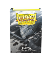 Protectores Dragon Shield - Standard Dual Matte - Snow