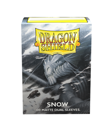 Protectores Dragon Shield - Standard Dual Matte - Snow