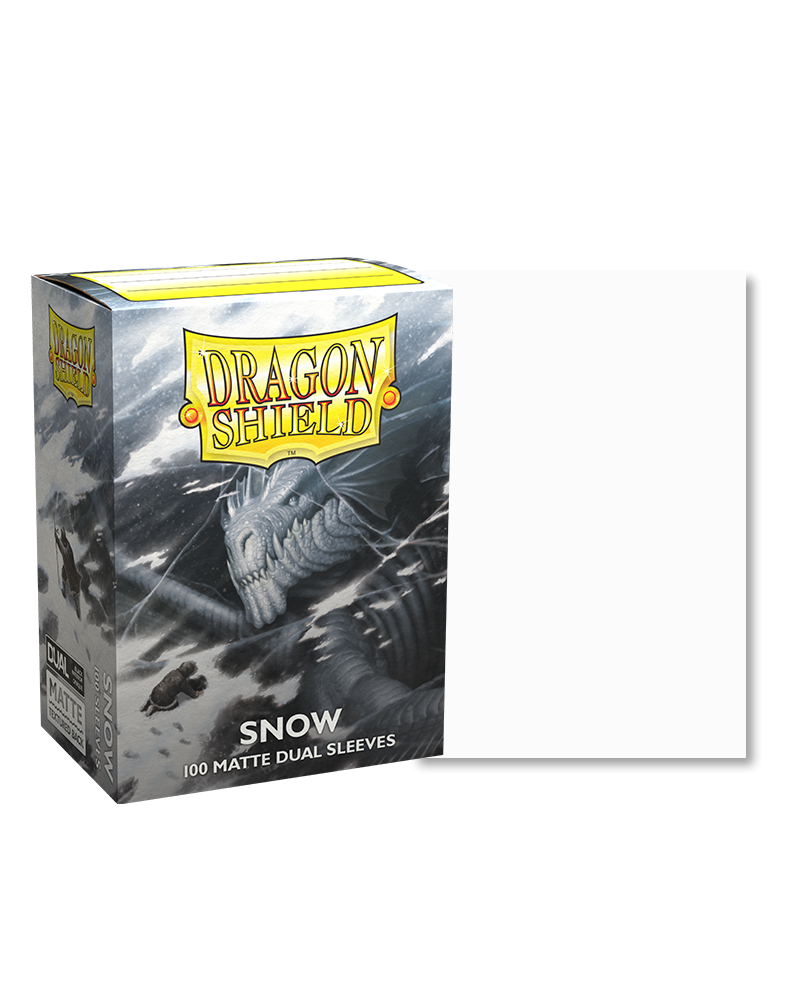 Protectores Dragon Shield - Standard Dual Matte - Snow