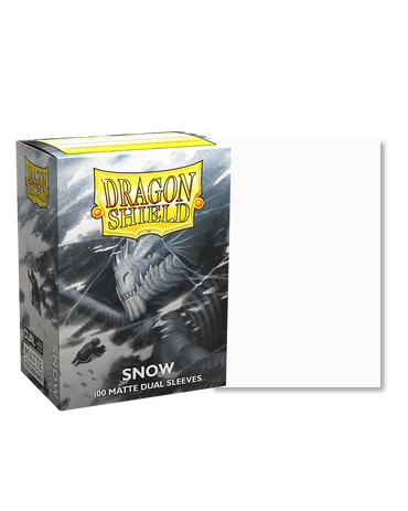 Protectores Dragon Shield - Standard Dual Matte - Snow