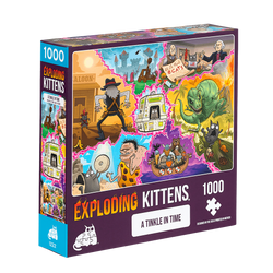 Puzzle Exploding Kittens 1000 piezas: Tinkle in Time