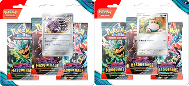 Scarlet & Violet: Twilight Masquerade - 3-Pack Blisters (Diseño al azar)