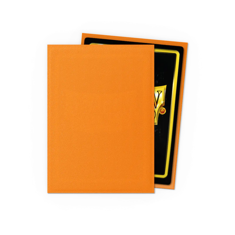 Protectores Dragon Shield - Standard Matte - Orange