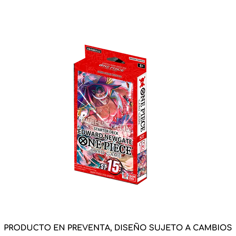 [PREVENTA] One Piece TCG: Starter Deck Edward Newgate (ST15)